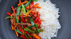 Nigerian Rice and Shredded Beef